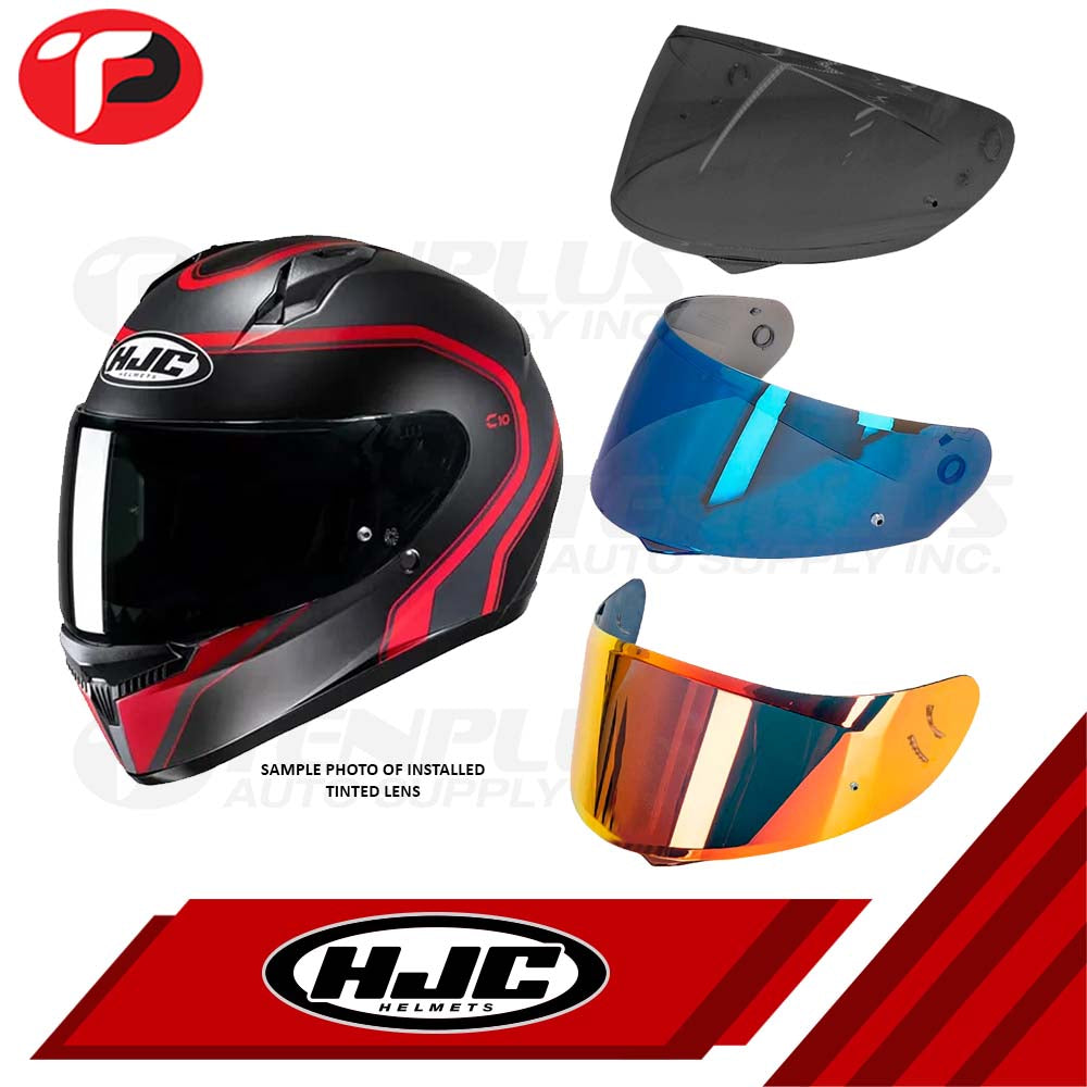 Hjc helmet tinted hot sale visor