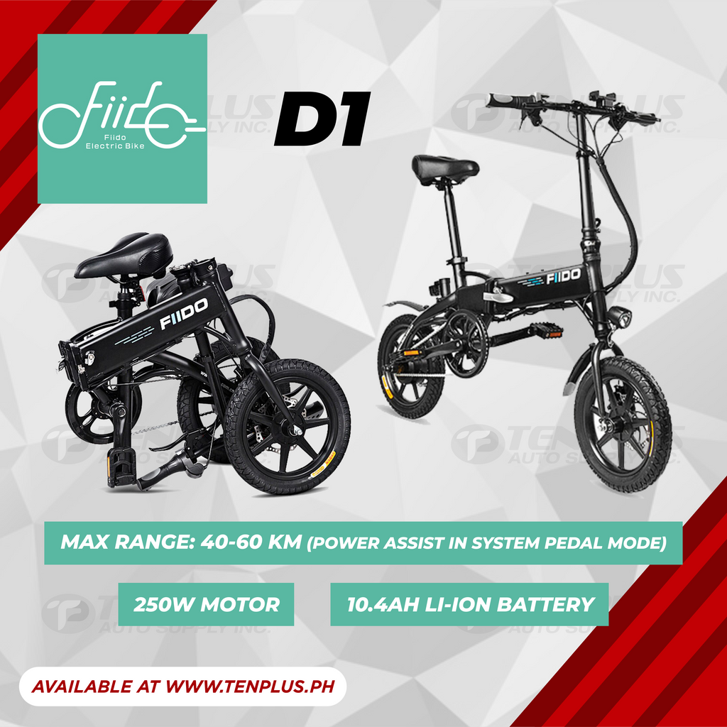 Fiido D1 Electric Folding Bike TenPlus Auto Supply