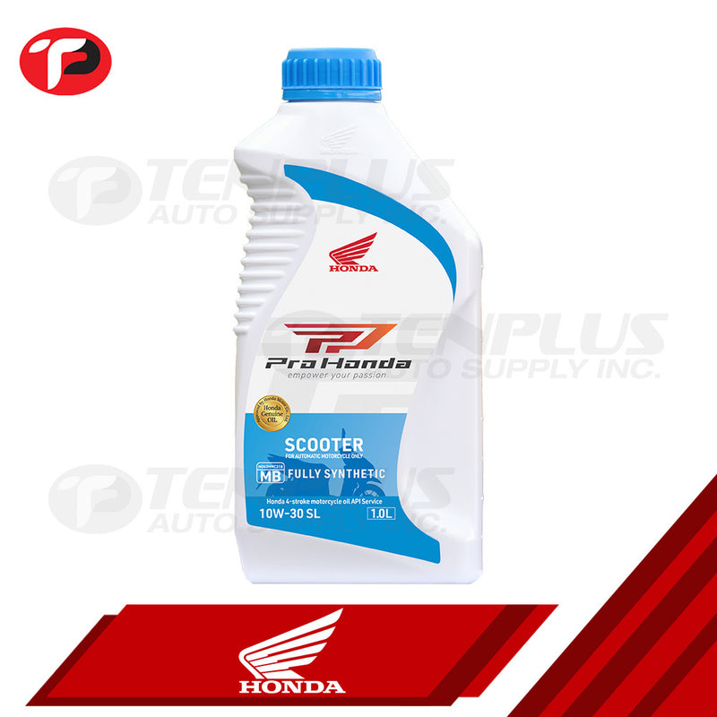 Pro Honda Genuine Oil 4T SL 10W30 MB (Blue) Fully Synthetic 1L