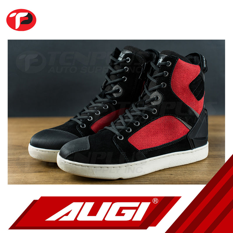 AUGI Urban Boots AU-10 Black Red JMAC