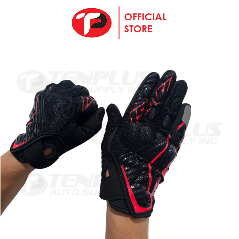 AUGI Riding Gloves AMG03 Red