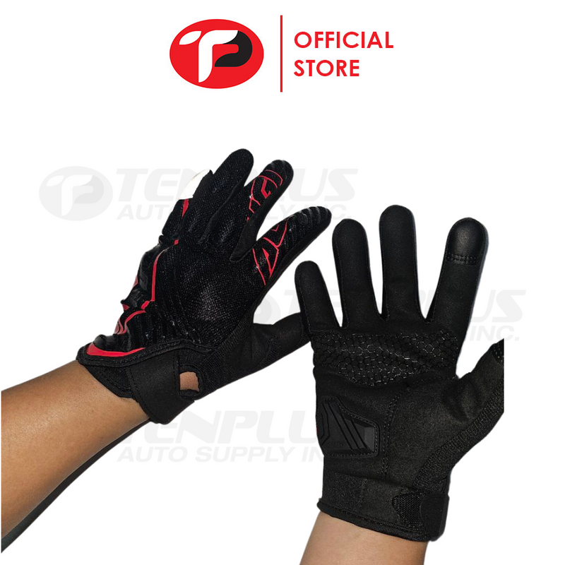 AUGI Riding Gloves AMG03 Red