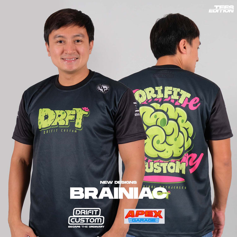 DRIFIT Custom Tees BRAINIAC