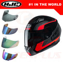 HJC Helmet Face Shield Lens for CS-15 CL-17 Clear; Dark Smoke; Smoke; Iridium Fire Red; Blue; Gold; Silver; Pink; Rainbow; Dark Green