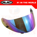 HJC Helmet Face Shield Lens for CS-15 CL-17 Clear; Dark Smoke; Smoke; Iridium Fire Red; Blue; Gold; Silver; Pink; Rainbow; Dark Green