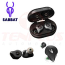 Sabbat E16 Mystic Black True Wireless Earphones Music and Gaming BT5.2 Master-Slave Dual Mode Switching Advanced Noise Cancellation 40ms Low Latency