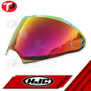 HJC Helmets Face Shield Lens for F70 Dark Smoke; Smoke; Iridum Gold; Silver; Blue; Fire Red