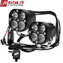 Gold Runway GR-X4 40W Combo LED Auxiliary Fog Lights