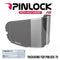 Pinlock Anti Fog Shield for HJC Helmets C10 Clear; Dark Smoke