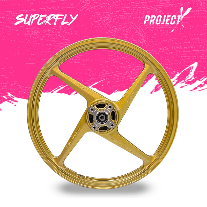 Superfly Project X 4 Spoke Sport Rims Yamaha Aerox V1 V2