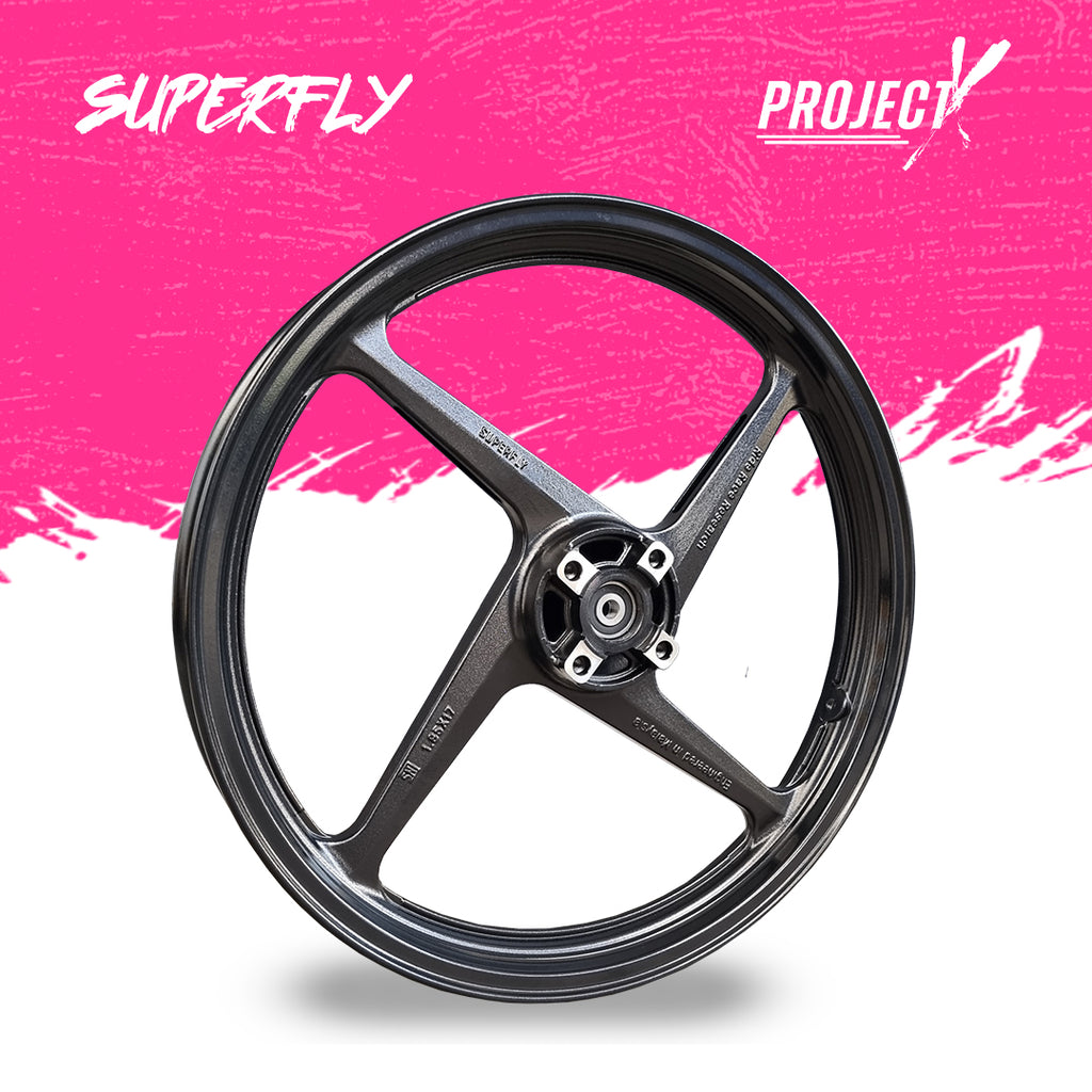 Superfly Project X 4 Spoke Sport Rims Yamaha Aerox V1 V2 – TenPlus Auto ...