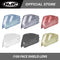 HJC Helmets Face Shield Lens for i100 Clear; Dark Smoke; Iridium Blue; Fire Red; Silver; Gold