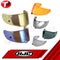 HJC Helmet Face Shield Lens for i70 i10 Clear; Dark Smoke; Smoke; Iridium Blue Gold Silver Fire Red