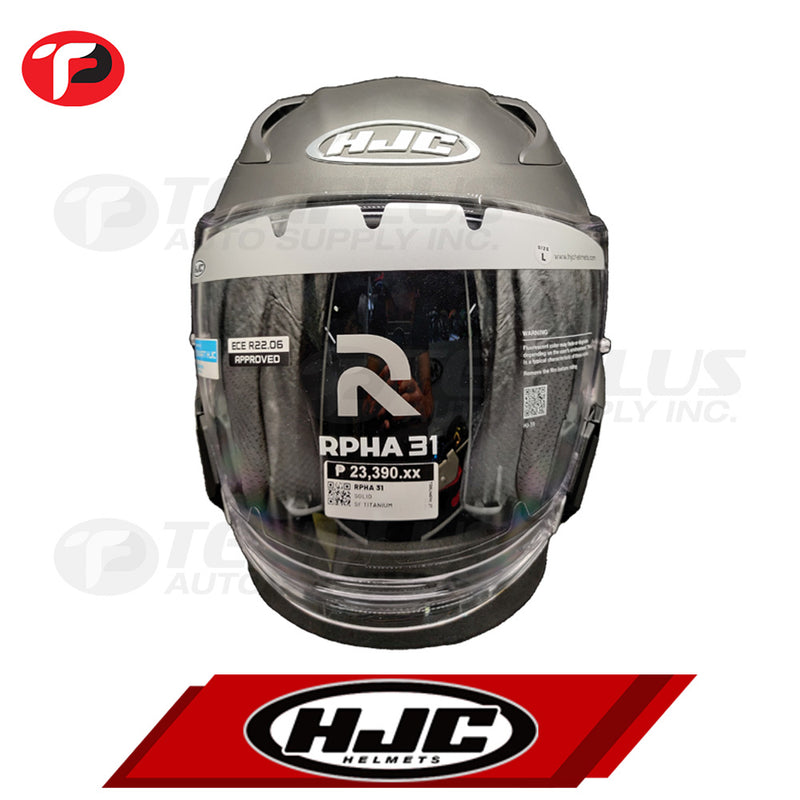 HJC Helmets RPHA 31 Semi Flat Black