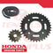 Honda Genuine Parts Chain and Sprocket Kit for Honda Wave 125