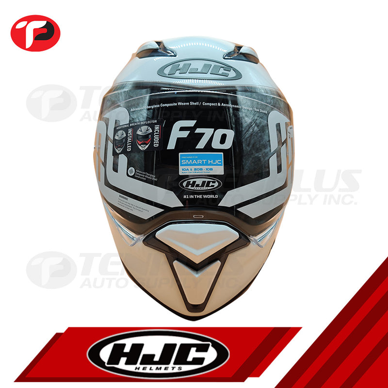 HJC Helmets F70 Pearl White