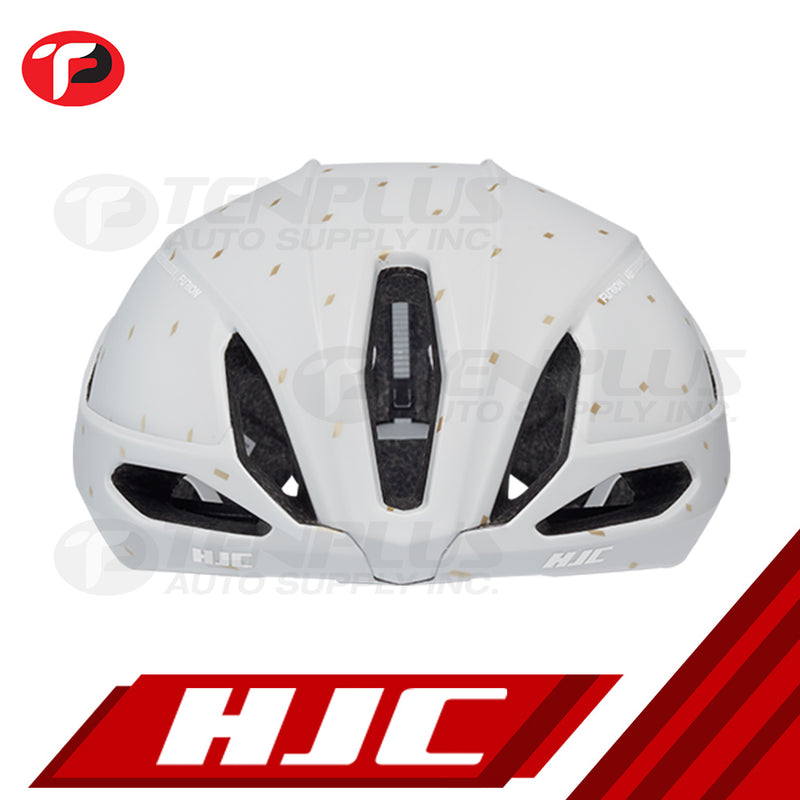 HJC Road Cycling Helmet FURION 2.0 Semi-Aero MT Off White Gold