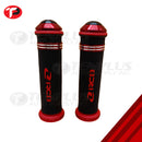 Racing Boy Alloy Handle Grip AHG55 Titanium; Red