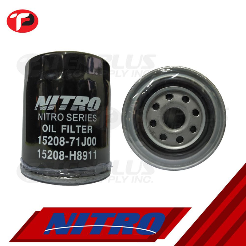 Nitro Oil Filter Nissan Sentra 1987-1997 B12, B13, B14; Cefiro; Vanette (C-207)