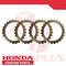 Honda Genuine Parts Disk Clutch Friction Set for Honda XRM125; Wave 125i