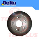 DELTA Rotor Disc Honda Accord Rear