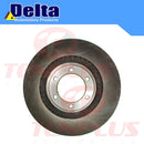 DELTA Rotor Disc Toyota Landcruiser Prado Rear