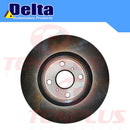 DELTA Rotor Disc Toyota Vios; Echo Front (w/ ABS)