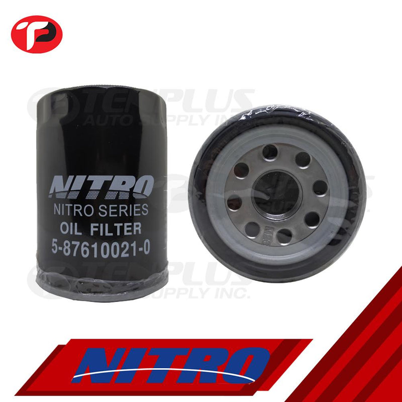 Nitro Oil Filter Isuzu QKR77; PUV Class 2; PUV Class 3 (Modern Jeepney) 4HK1/4BC2/4JH1/4JX1