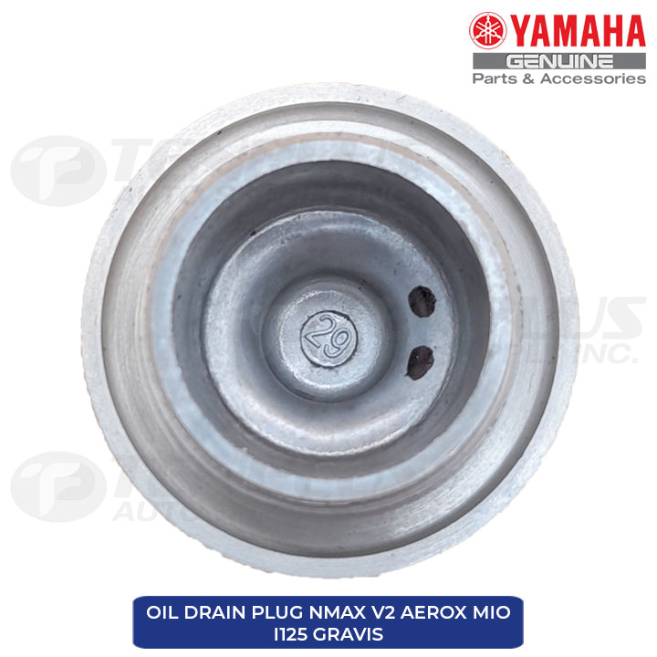 Yamaha Genuine Oil Drain Plug NMAX v2 Aerox MIO i125 Gravis