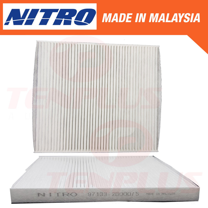 Nitro Cabin Filter Hyundai Santa Fe 2.0/2.2/2.5L 2005-2012; Kia Sorento 3.5 2010