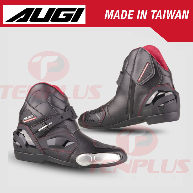 AUGI Racing Boots AR-2 Black, Red