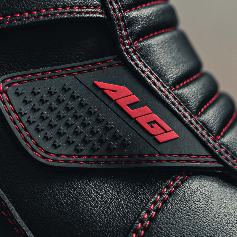 Augi Racing Boots AR-4 Black Red