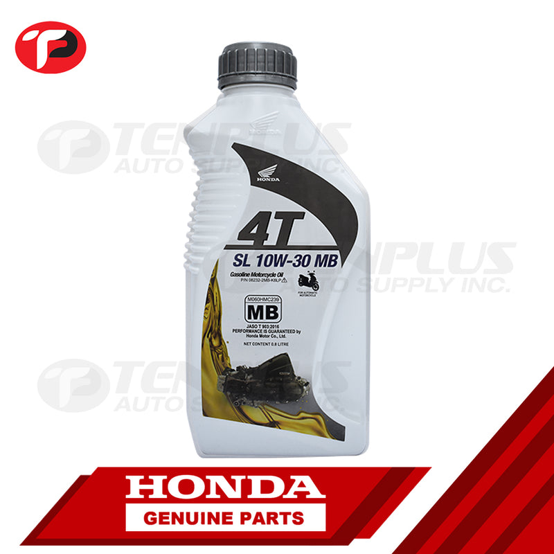 Honda Genuine Oil 4T SL 10W30 MB (Silver) Scooter Oil 0.8L