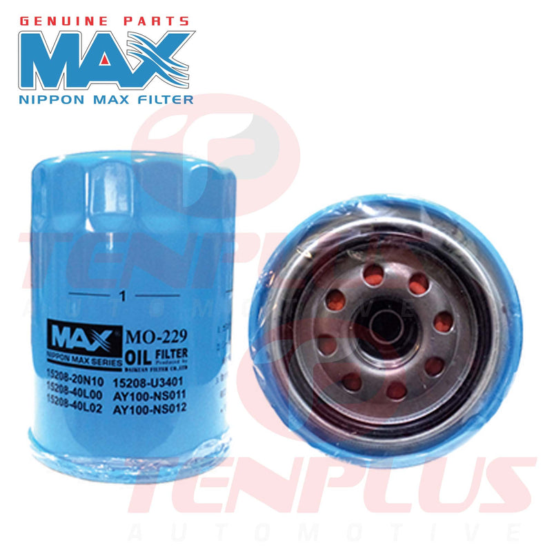 MAX Oil Filter Nissan Frontier; Serena 3.0; Patrol Diesel 2003-2016; Terrano 1996-2000