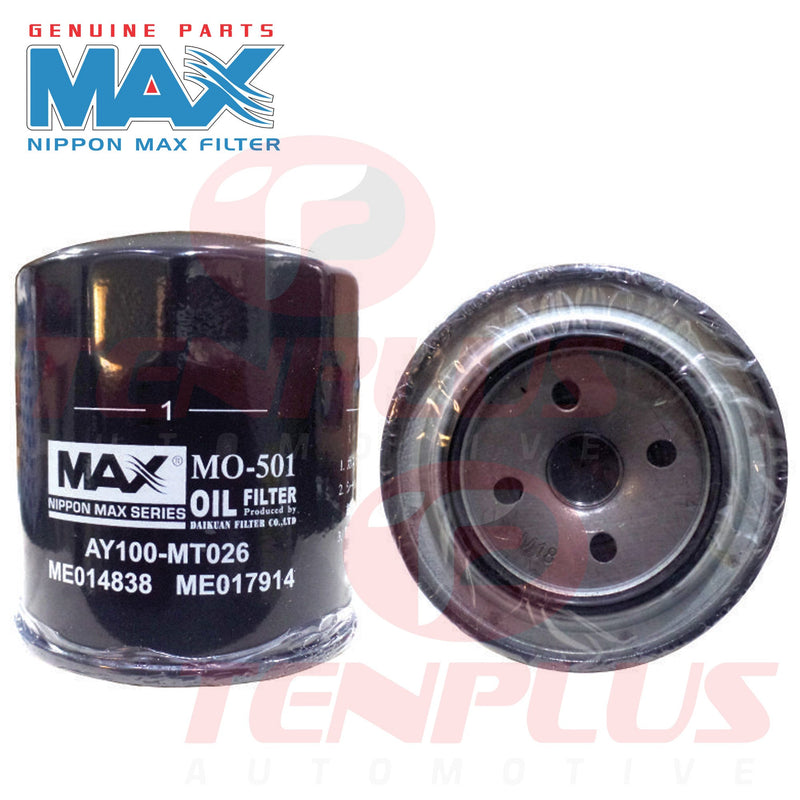 MAX Oil Filter Mitsubishi Canter 4D30, 4D31 (Secondary)