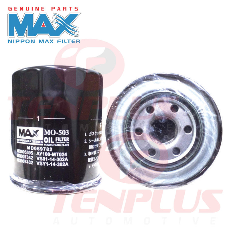 MAX Oil Filter Mitsubishi L200; L300; Adventure Diesel; Pajero; Strada; Hyundai Starex