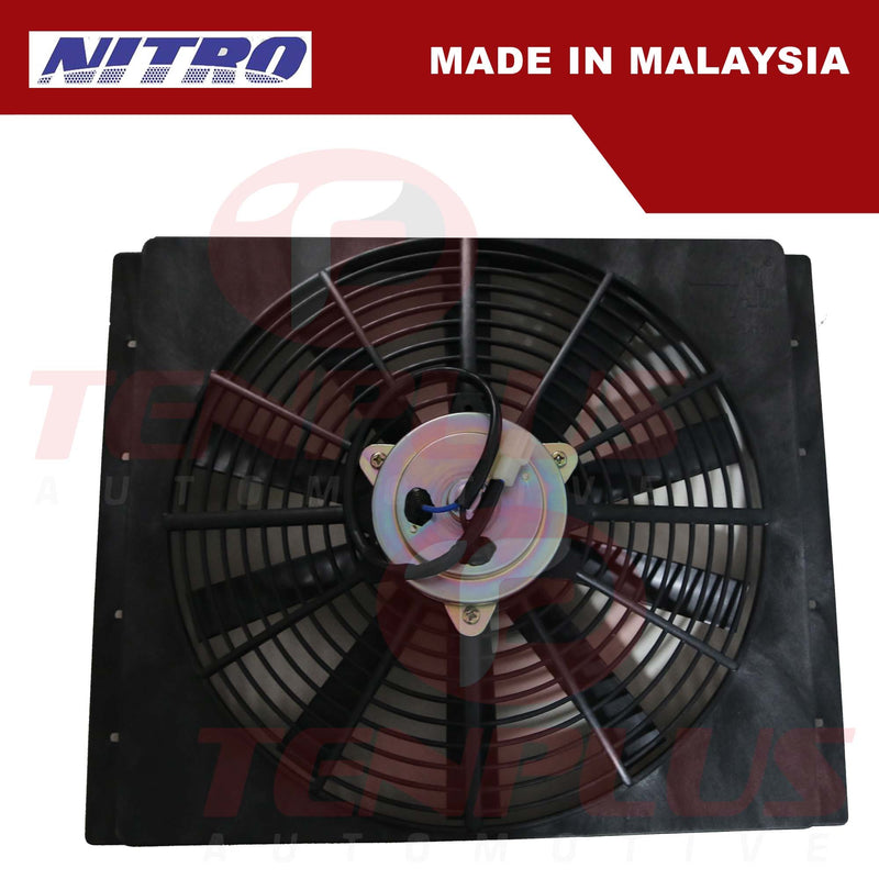 Nitro Fan Motor with Shroud Housing 14x18, 24V