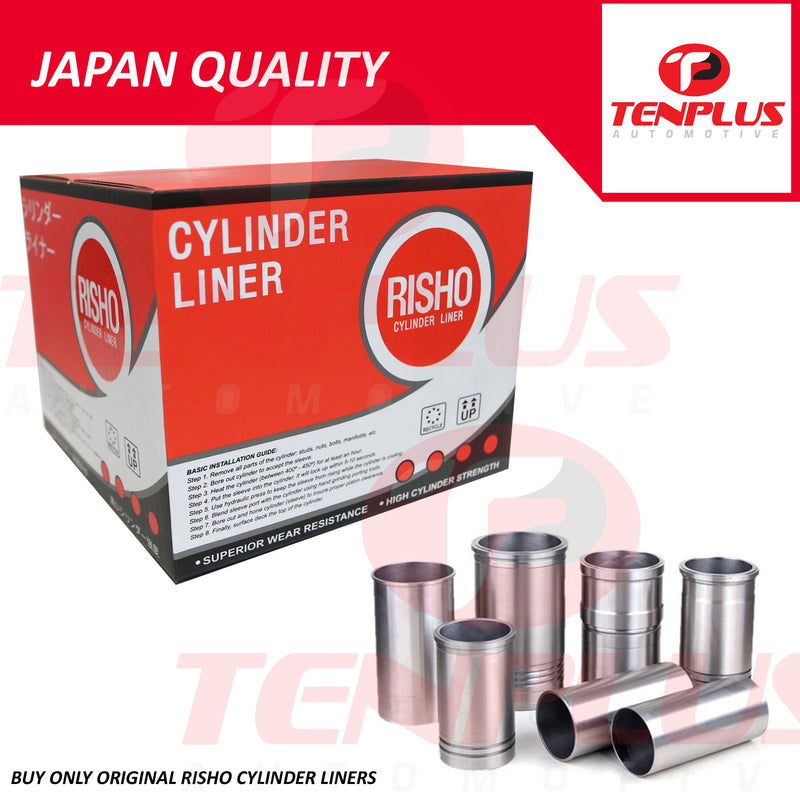Risho Cylinder Liner Mazda R2 B2200 F/F; S/F; with/without Flange