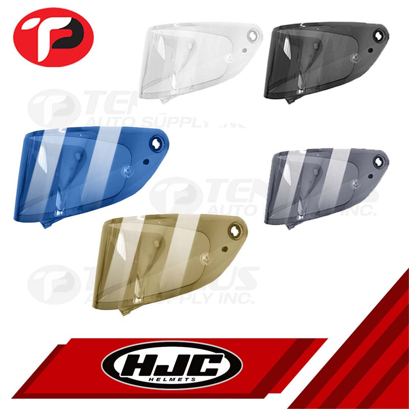 HJC Helmets Face Shield Lens for RPHA 1 Smoked; Dark Smoke; Iridium Gold; Blue; Iridium Red