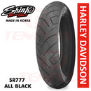 Shinko Motorcycle Tires SR777 ALL BLACK 170/80B15 Rear TL