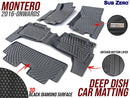 Sub Zero Deep Dish Matting Mitsubishi Montero Sport 2016-2020