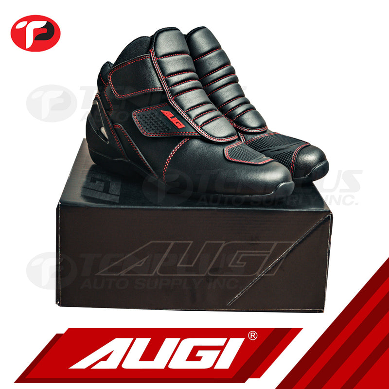 Augi Racing Boots AR-4 Black Red