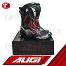 Augi Racing Boots AR-6 Black Red