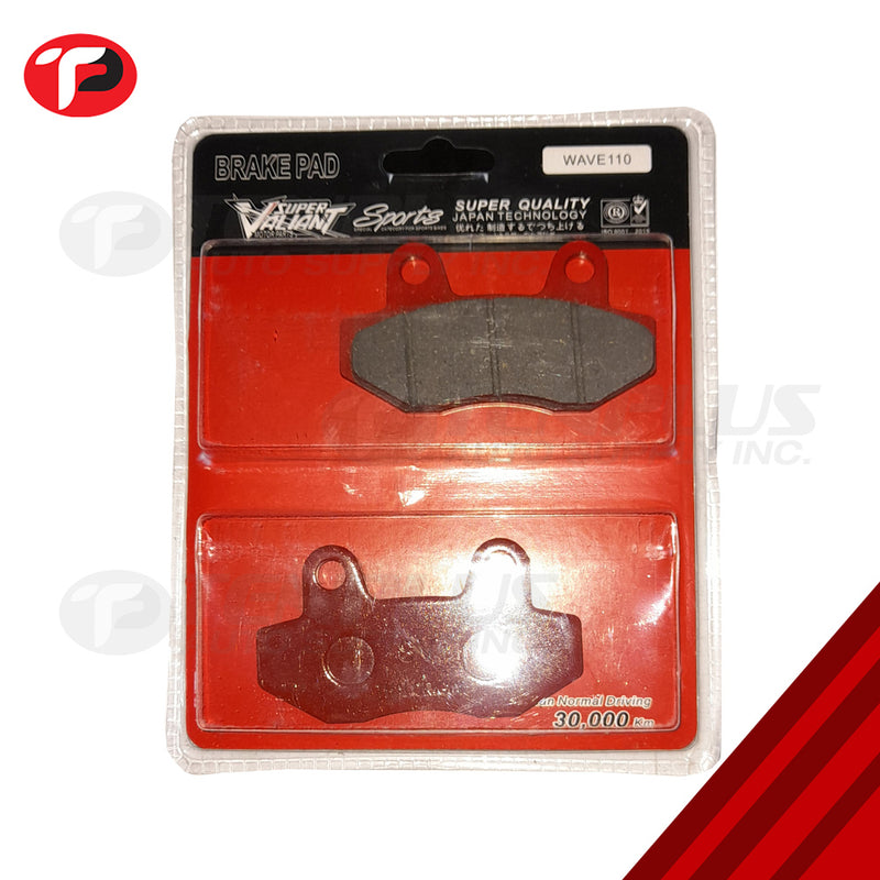 Super Valiant Brake Pads Honda Wave 110