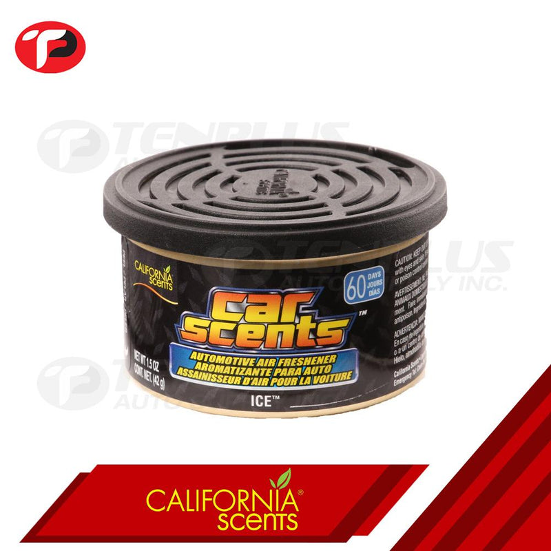 California Scent Air Freshener Can Black ice