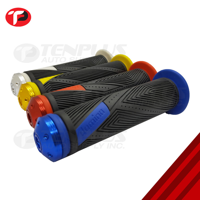 Domino Motorcycle Grip with Rubber End Universal Plain