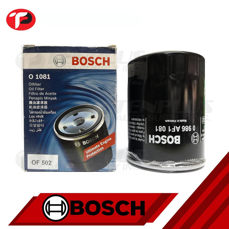 Bosch Oil Filter Isuzu KB Gemini Diesel Long Type C 502