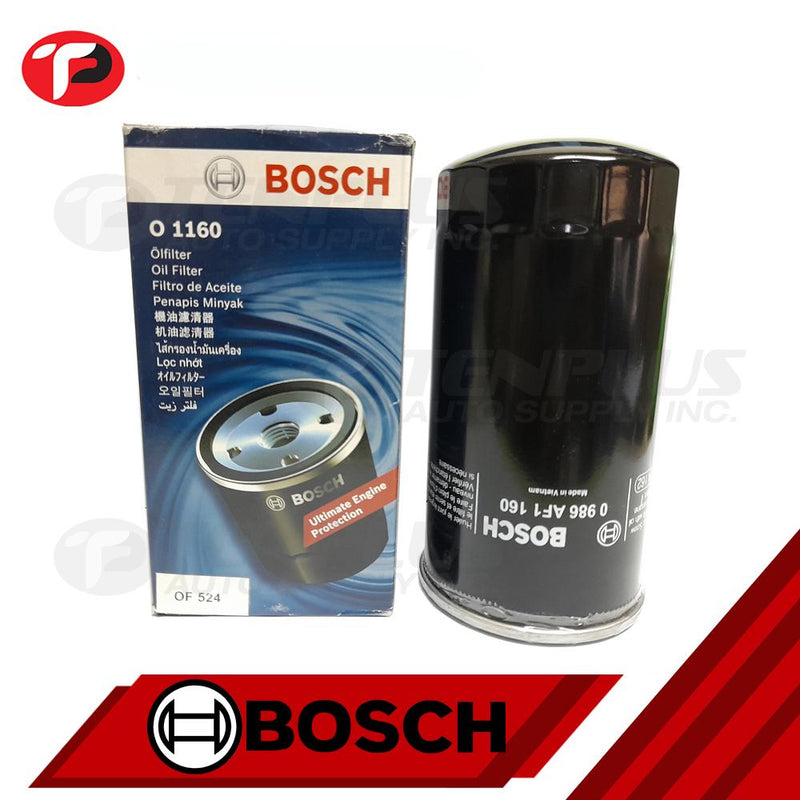 Bosch Oil Filter Isuzu Altera 3.0 2004-2016 (Diesel); D-Max 3.0 2004-2016 (C-524)