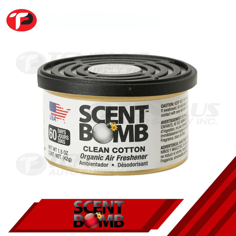 Scent Bomb Organic Clean Cotton Can 1.5oz